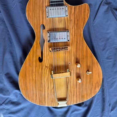 Prototype Single Cut Semi-hollow 2024 - Natural-French Polish image 5