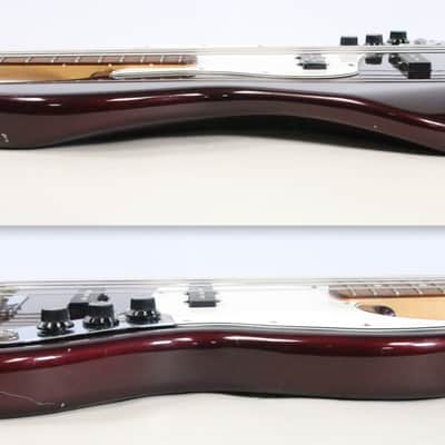 Fender Standard Jazz Bass with Rosewood Fretboard 1998 - 2008 - Midnight Wine image 11