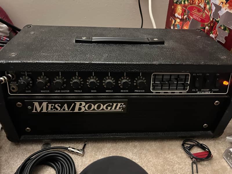 Mesa Boogie .50 Caliber Plus 2-Channel 50-Watt Guitar Amp Head 1988 - 1993 Various image 1