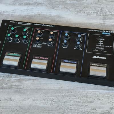 1980's Maxon DUE300 Vintage Multi Effects Pedal | Reverb Canada