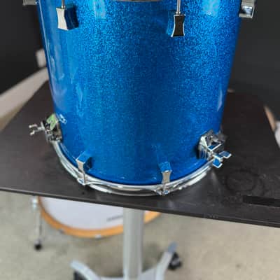 Pork Pie Custom 5-Piece Shell Pack (US Made) — Blue Sparkle Mid 2000’s - Blue Sparkle image 11