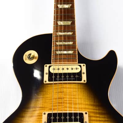 Gibson Les Paul Classic Plus Electric Guitar 2011 - Tobacco Burst image 2