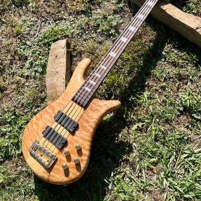 Spector Euro 5LX 2004 - Natural Satin Quilt Top Neck-Thru image 14