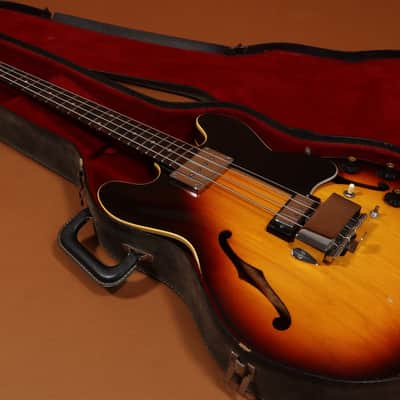 1968 Gibson EB-2D - Sunburst - All Original image 18
