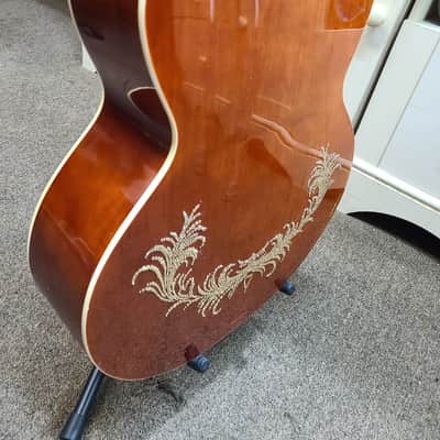 Estaban Rock On Collection 2009 Limited Edition Acoustic/Electric Amber Ice Guitar Extremely Rare image 12