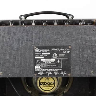 2004-2007 Vintage Vox Pathfinder 15R Custom Classic V9168R 15-Watt 1x8" Guitar COMBO AMP 2000s Korea (British VOX design) image 6