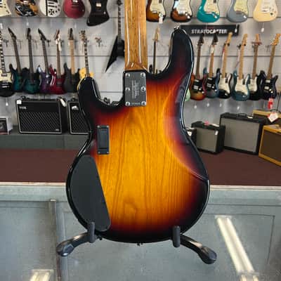 2010 Ernie Ball Music Man Ball Family Reserve 4-String Electric StingRay 3 EQ HH Bass Guitar in Vintage Sunburst image 7