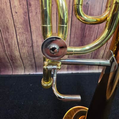 Yamaha YSL-356R intermediate F-Attachment Trombone - Made in Japan - Rose Brass Bell image 17