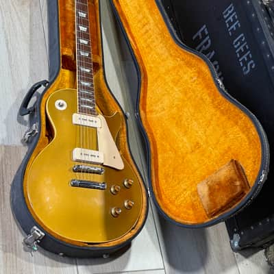 Gibson Les Paul Std. 1969 -stunning early '69 Gold Top featherweight example w/special features. image 16
