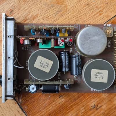 With audio demo: Vintage Telefunken V672/2 mic preamp - variable gain 30 .. 60 dB - plug & play - fully recapped image 5