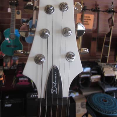 Schecter C-6 Deluxe Guitar Research Electric Guitar - Satin White image 6