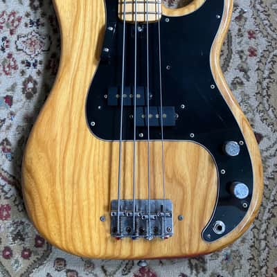 Fender Precision Bass with Maple Fretboard 1970 - 1983 - Natural image 1