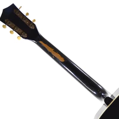 Vintage 1950s Kay L1648 5160 Acoustic Guitar - Brown Sunburst image 12