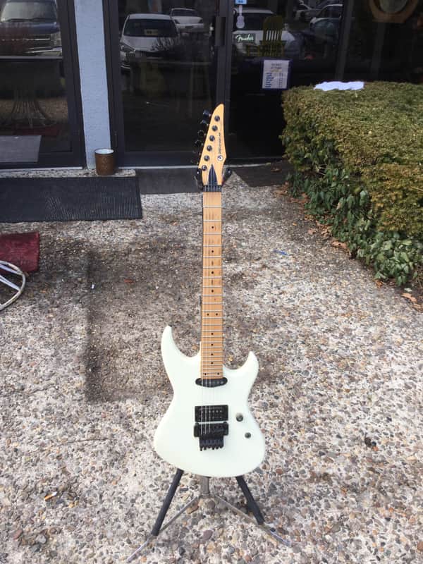 Greco　DEVICE with spirit energy(D176) Greco Guitar Device with Spirit Energy 1987 White | Reverb