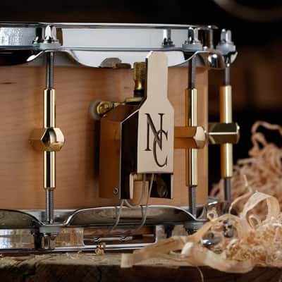 Noble & Cooley *Pre-Order* Solid Shell Classic 5x14" Maple Snare Drum Natural Finish | Made in the USA | Special Order | Authorized Dealer image 1