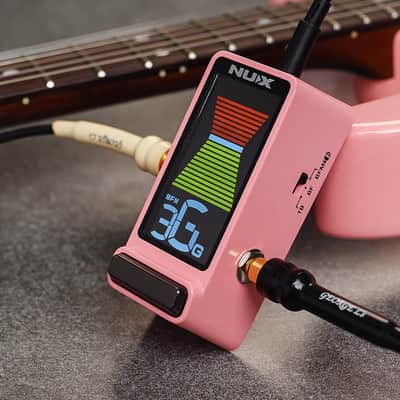 Flow Tune by NUX | Tuner Pedal | NTU-3 | Pink image 8