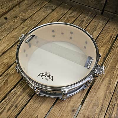 Snare Drum Sonor Prolite 14" x 5" Maple Shell, Silver Sparkle USED! image 5
