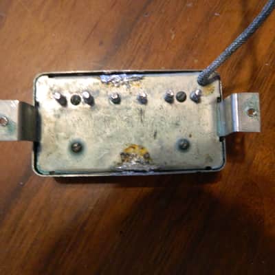Gibson T-Top Pat No. Humbucker Pickup 1975 - Chrome image 2