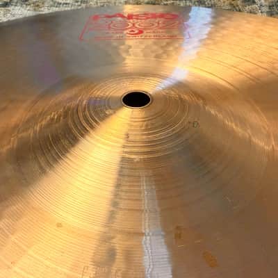 RARE PAISTE 2002 HEAVY CRASH 18” SUPER CLEAN FROM 1985! 1608 g ICONIC! image 4