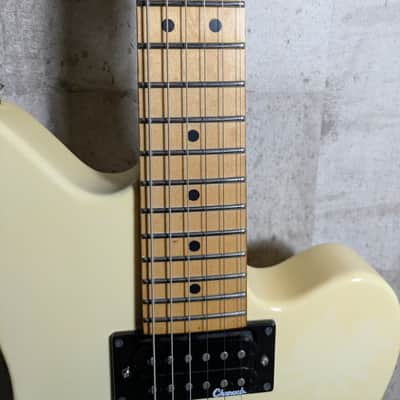 Charvel EM-SCB Surfcaster Skatecaster 90-00's White Made in Japan image 3
