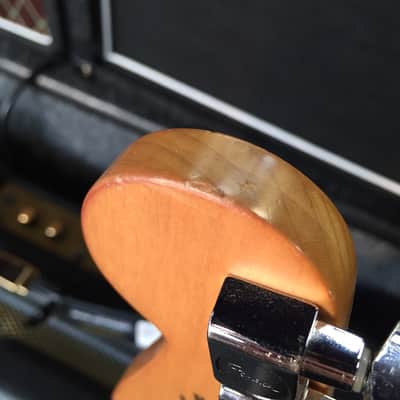 Fender Standard Stratocaster Orange Sparkle Electric Guitar - Super Clean image 7