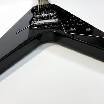 Gibson Flying V Reissue 67 Ebony 1996 image 7