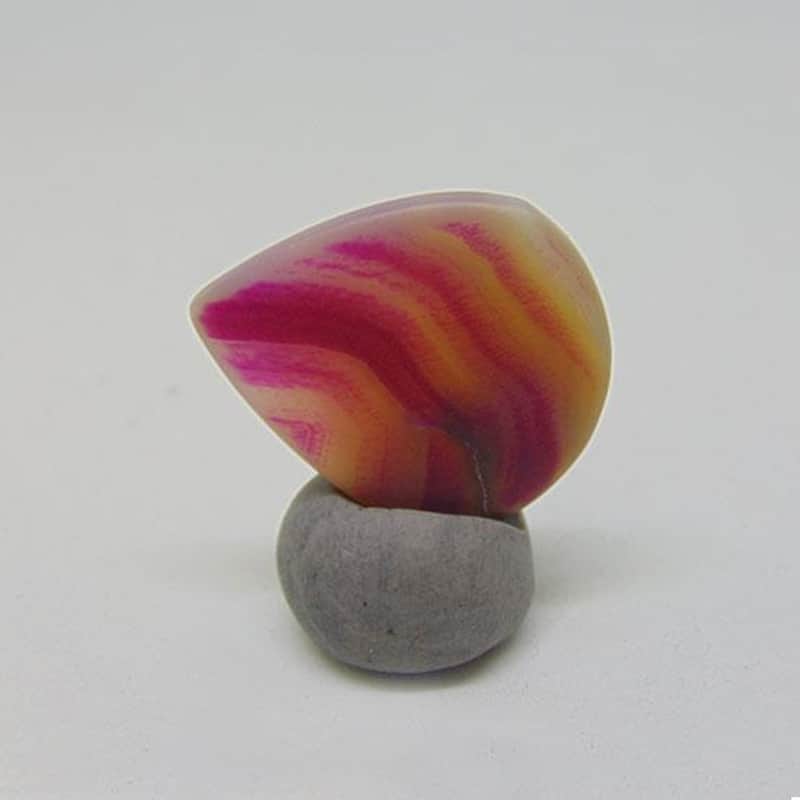 Stone Age Picks 2.5 mm Jazz III Guitar Pick - Pink image 1