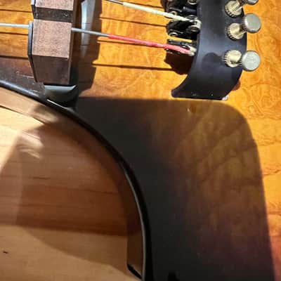 Gorgeous Cantini Earphonic Oreccieto active pickup and Midi Violin - Sunburst image 3