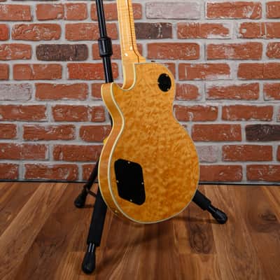 Gibson Custom Shop 50th Anniversary Les Paul Custom Curly Koa Top Antique Natural #6 of 50 2002 w/OHSC image 6