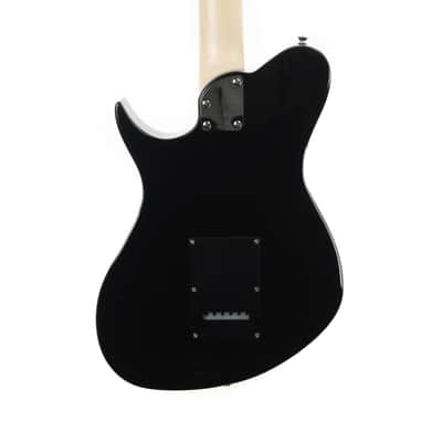 Aria electric baritone guitar gloss black JET-Btone-BK image 9