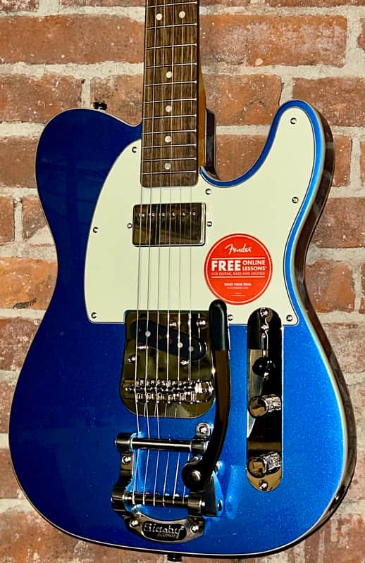 New Squier Classic Vibe '60s Telecaster Custom with Bigsby, Lake Placid Blue, Includes Pro Set Up Help Support Small Business & Buy it Here ! image 1