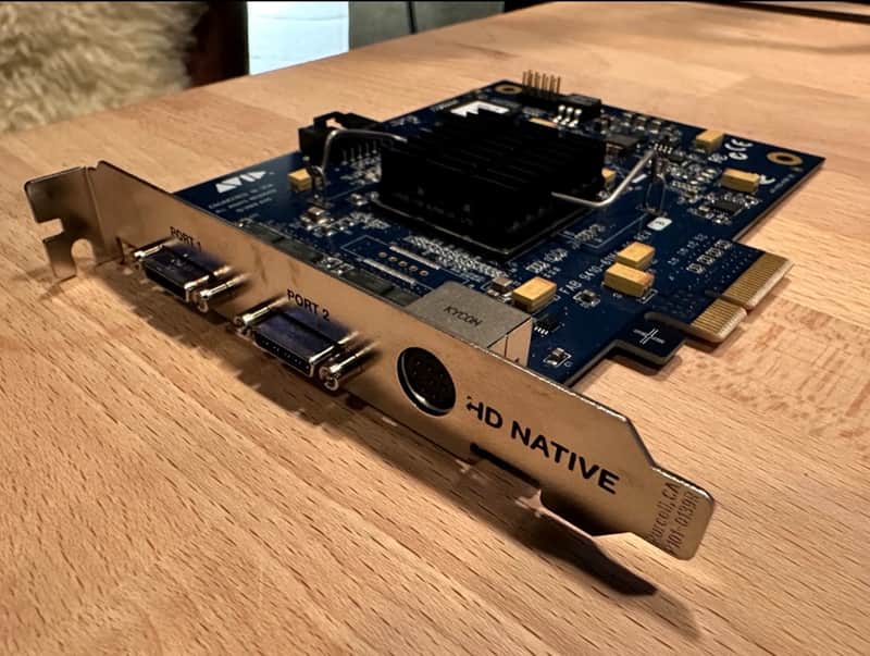 Avid//Pro Tools HD Native PCIe Card Rev D image 1