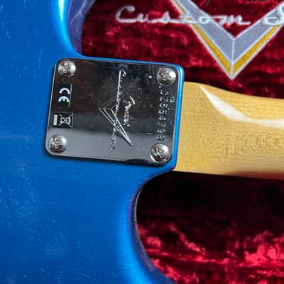 Fender  Custom Shop '66 Strat® Deluxe Closet Classic, Rosewood Fingerboard Aged Lake Placid Blue image 11
