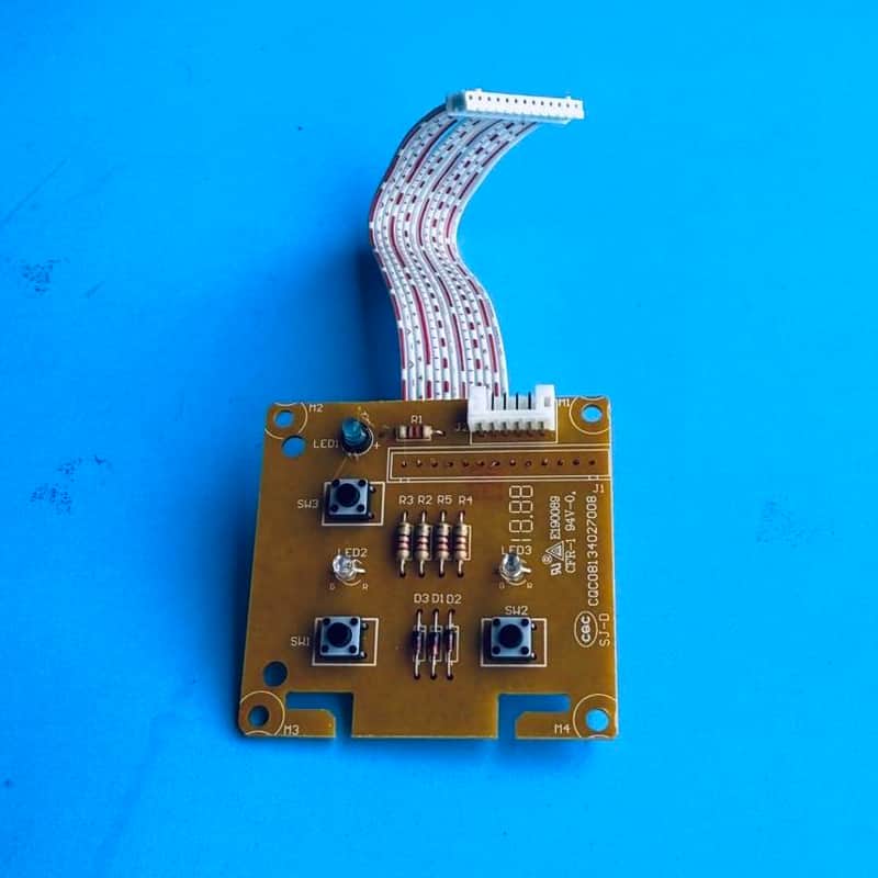 M-AUDIO KeyStation 61 MIDI Controller Keyboard Part: OCTAVE Button & LED Board image 1