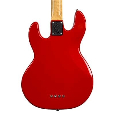 Peavey T-40 4-String Bass, Rosewood Fretboard, Red 1980 W/OHSC (Used) image 4