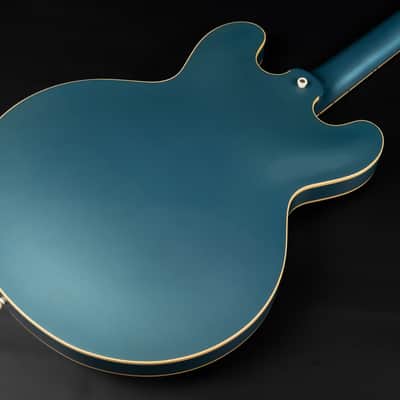 2023 Gibson Custom Shop '59 ES-335 Dot Reissue - Pelham Blue VOS | USA Vintage 1959 Semi-Hollow Custombucker AlNiCo III Unpotted Humbucker 3.39kg | CoA OHSC image 13