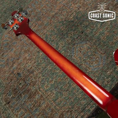1991 Rickenbacker 4003 Bass w/ Bartolini TCT Preamp, Fireglo, Made in USA, with case image 14