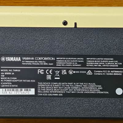 Yamaha THR10II 20-Watt 2x3" Stereo Digital Modeling Guitar Combo 2019 - Present - Tan image 3