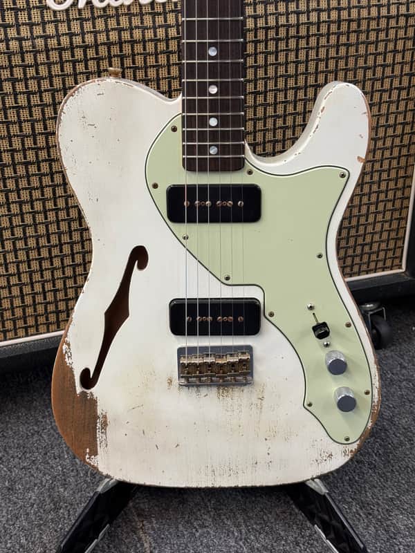 Fender Master Built Custom Shop 68 Telecaster Relic Thinline P-90 Greg Fessler 2021 image 1