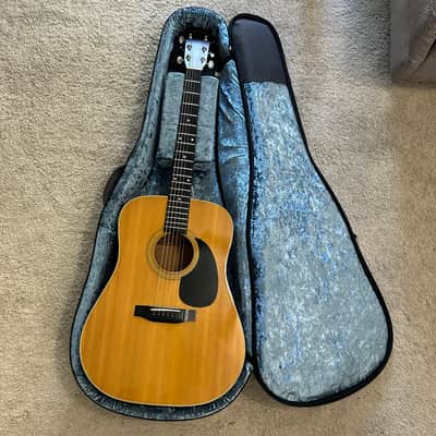 Vintage Sigma Martin DM-3 Dreadnought Acoustic Guitar 1980s Korea w/Padded Case DM-8 1985 image 2