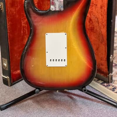 1971 Fender Stratocaster with Rosewood Fretboard - 3-Tone Sunburst image 8