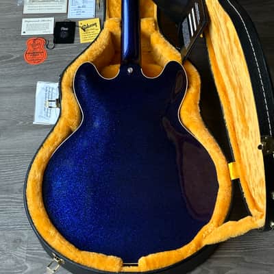 Gibson ES-335 1964 Historic Brunswick Blue Sparkle image 11