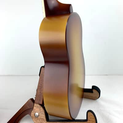 National Resophonic Triolian Concert Ukulele, 2020- RARE Headstock Shape image 13