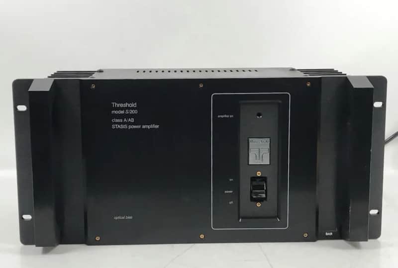 Threshold S/200 STASIS Stereo Power Amp image 1