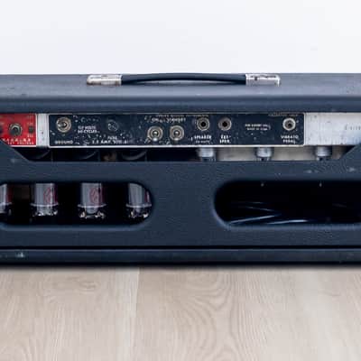1966 Fender Showman Black Panel Vintage Tube Amp Head AB763, Serviced image 7