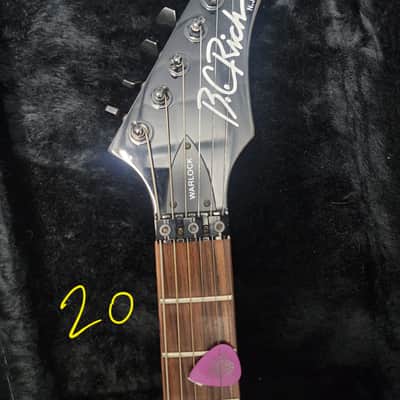 BC Rich Warlock NJ Series 1999 Floyd Rose - White image 4