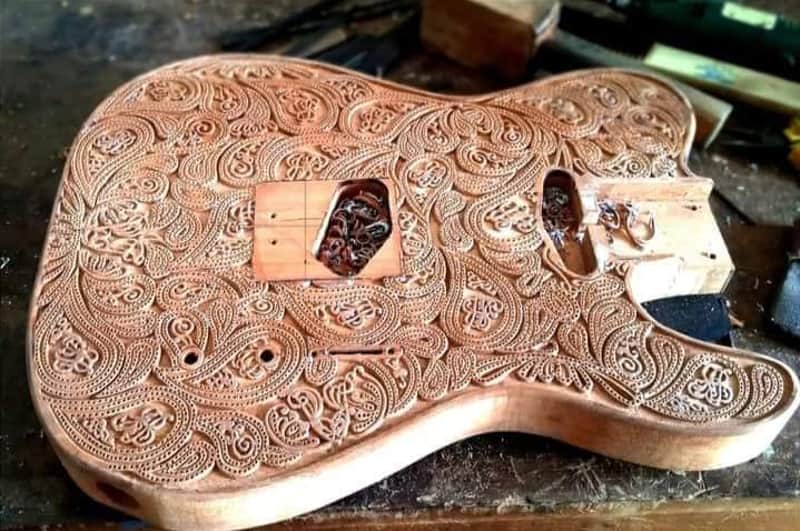 Javara Guitar Paisley motif 2024 image 1