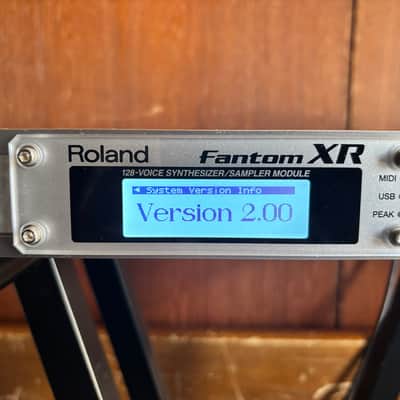 Roland Fantom XR Synthesizer/Sampler Ver2.00 New Display image 5