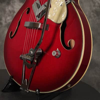 Greco Shrike 950 w/boomerang pickups 1960s Red image 17