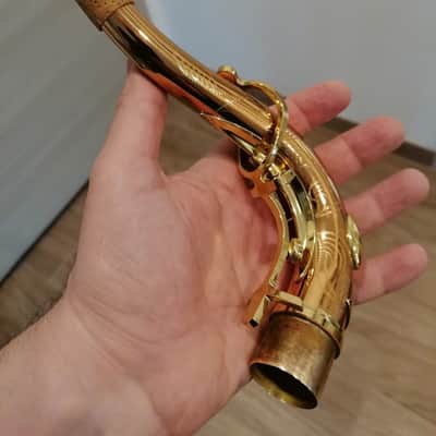Tenor saxophone neck solid copper Sax Gourmet made in USA . image 14